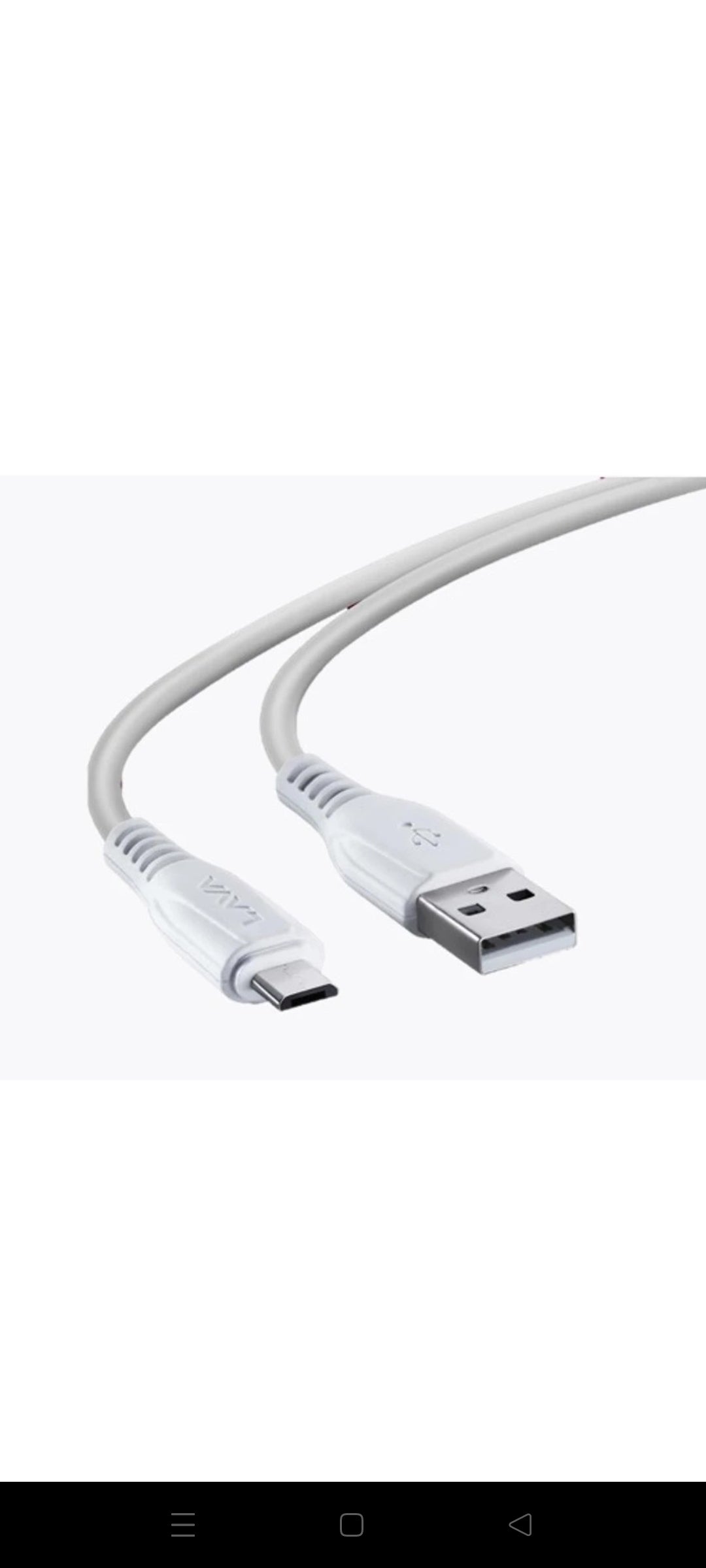 lava usb to type c data cable
